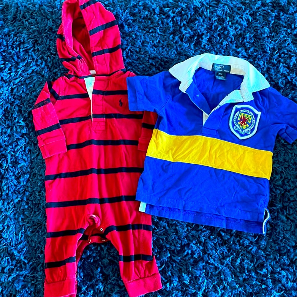 Ralph Lauren Rugby Polo 12 month with a bonus